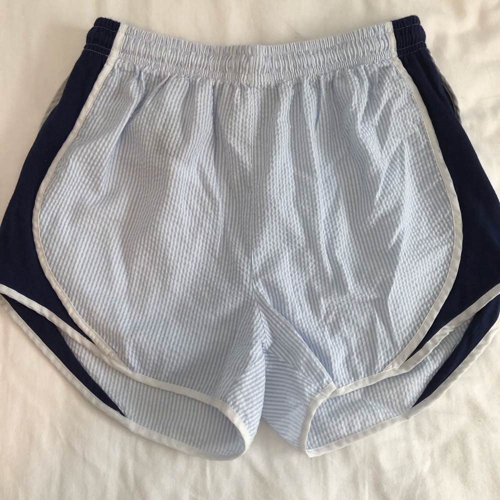 Lauren James Preppy Seersucker Shorties